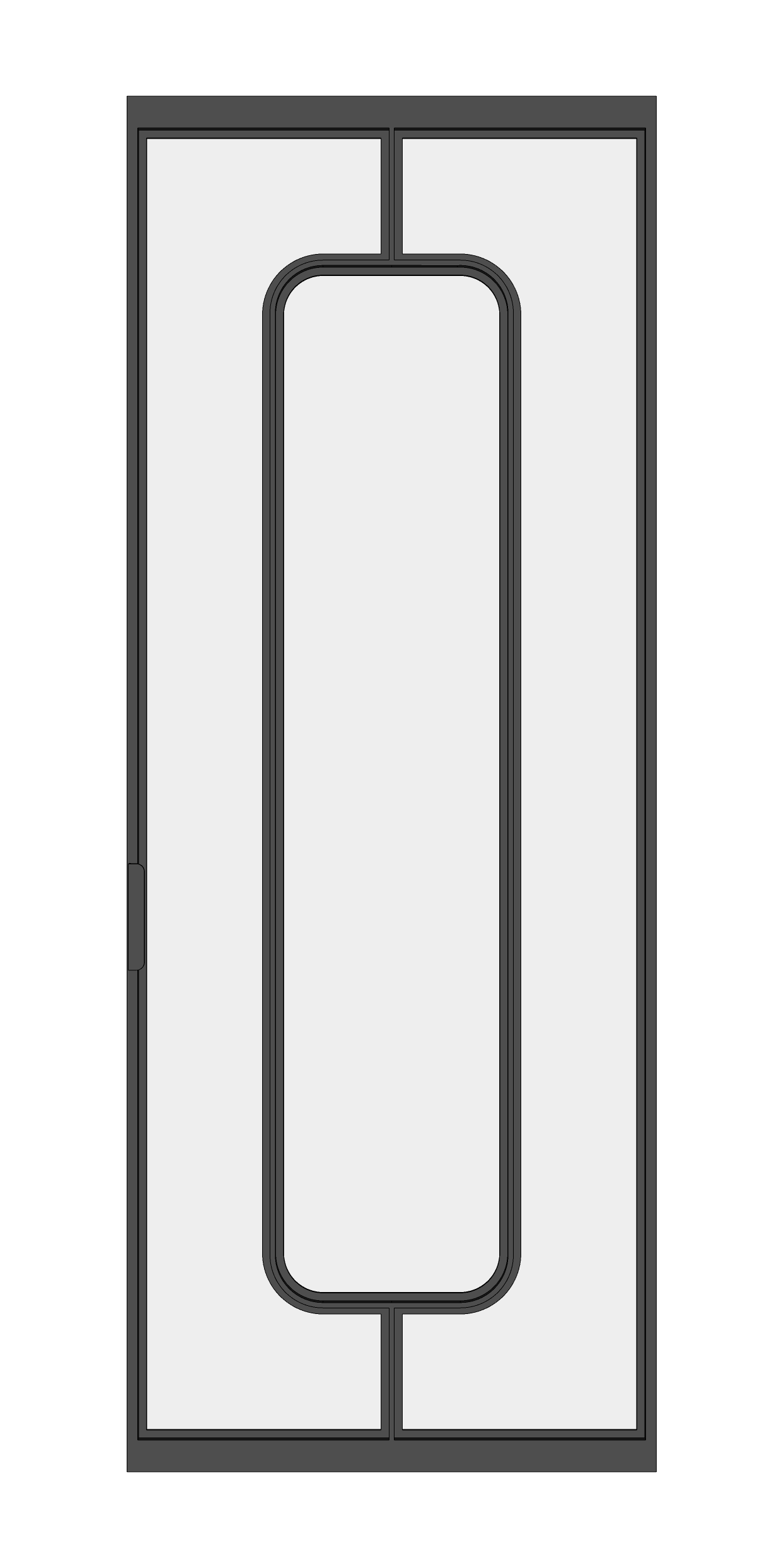 Deurmodel Oisterwijk - HAL52 Metaaldesign